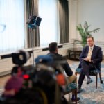 Elder Gilbert-Newest Apostle-Meets the Media