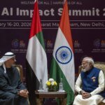 Khaled bin Mohamed bin Zayed represents UAE President at the Global Summit on the Impact of Artificial Intelligence in New Delhi