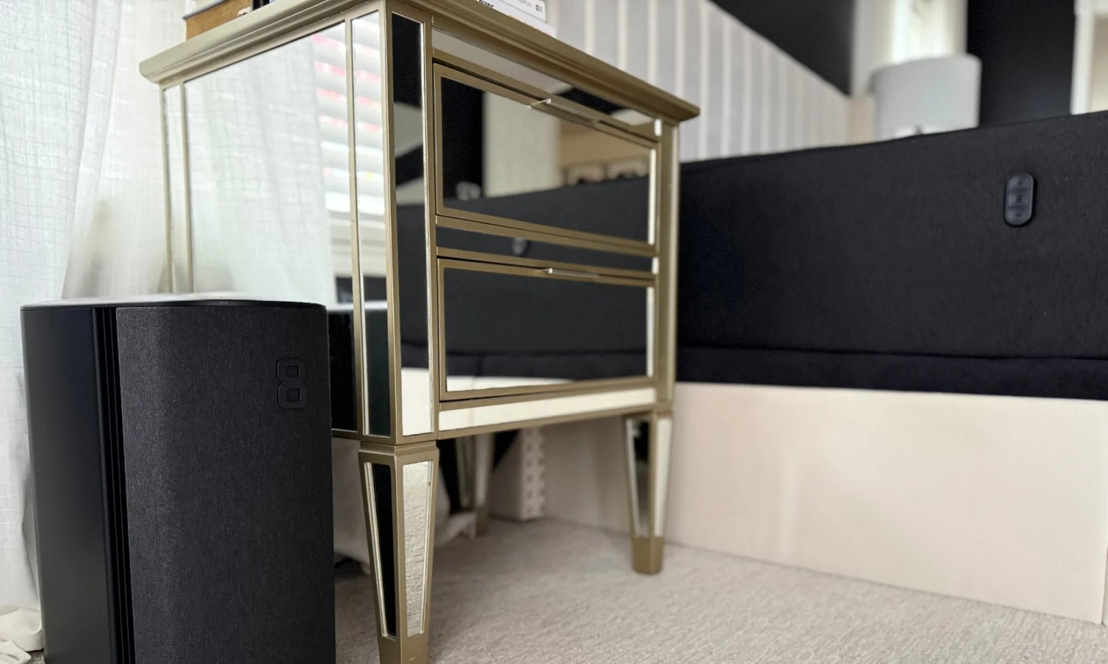 Furniture, Electronics, Speaker