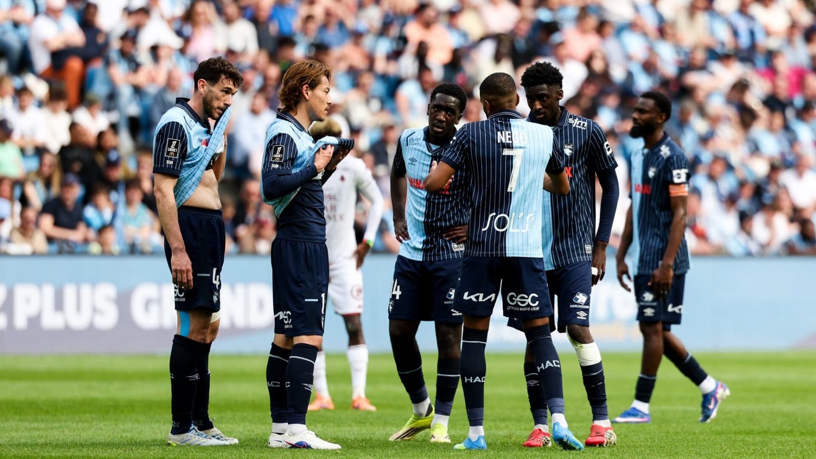 Ligue 1: pourquoi les joueurs du Havre ne portaient pas le flocage spécial contre les discriminations face à Metz