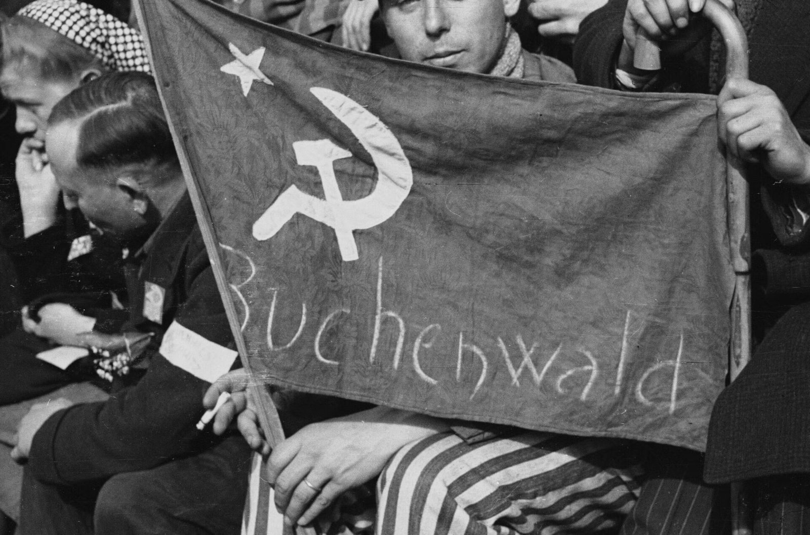 Pro-Palestinian activists are banned from Buchenwald, where survivors vowed to fight for peace