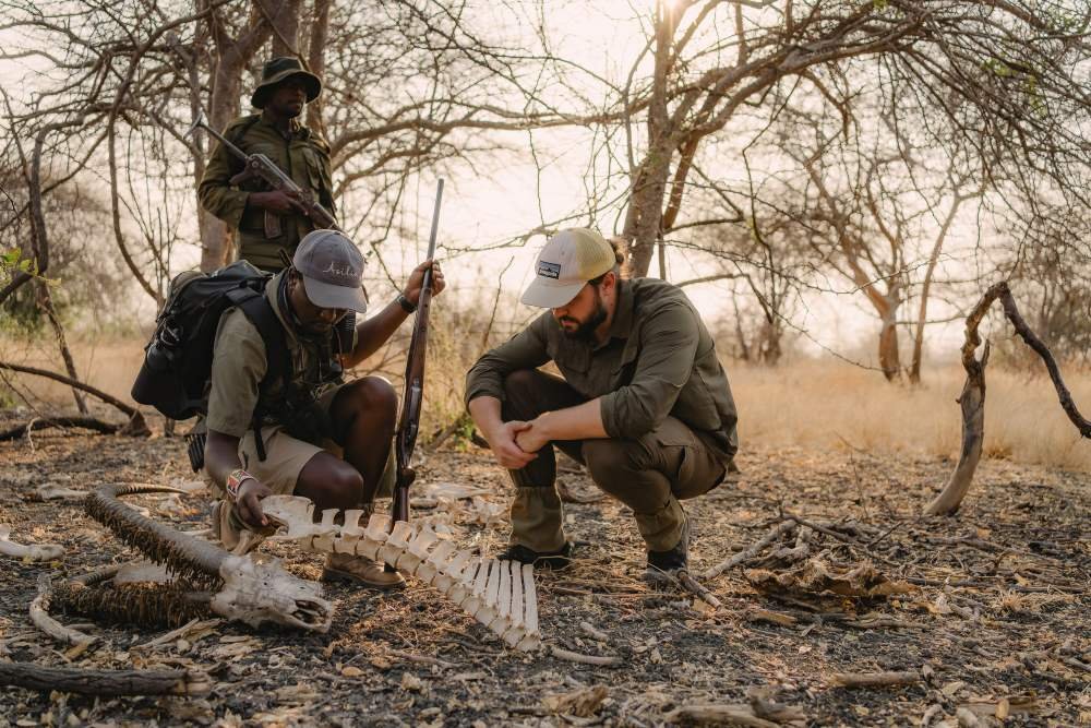 a walking safari in the Usangu Wetlands, Southern Ruaha, Tanzania.