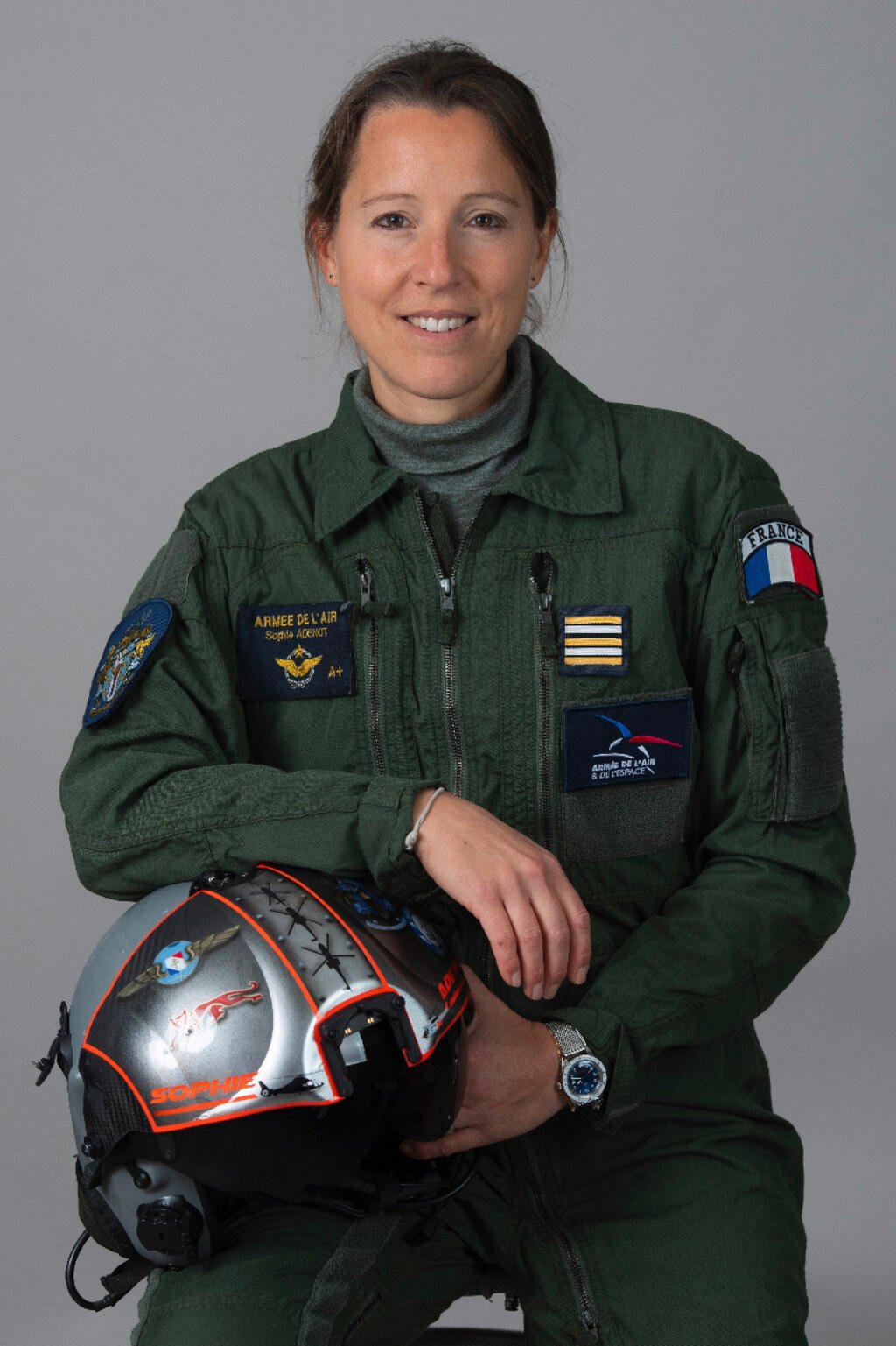 Colonel Sophie Adenot.