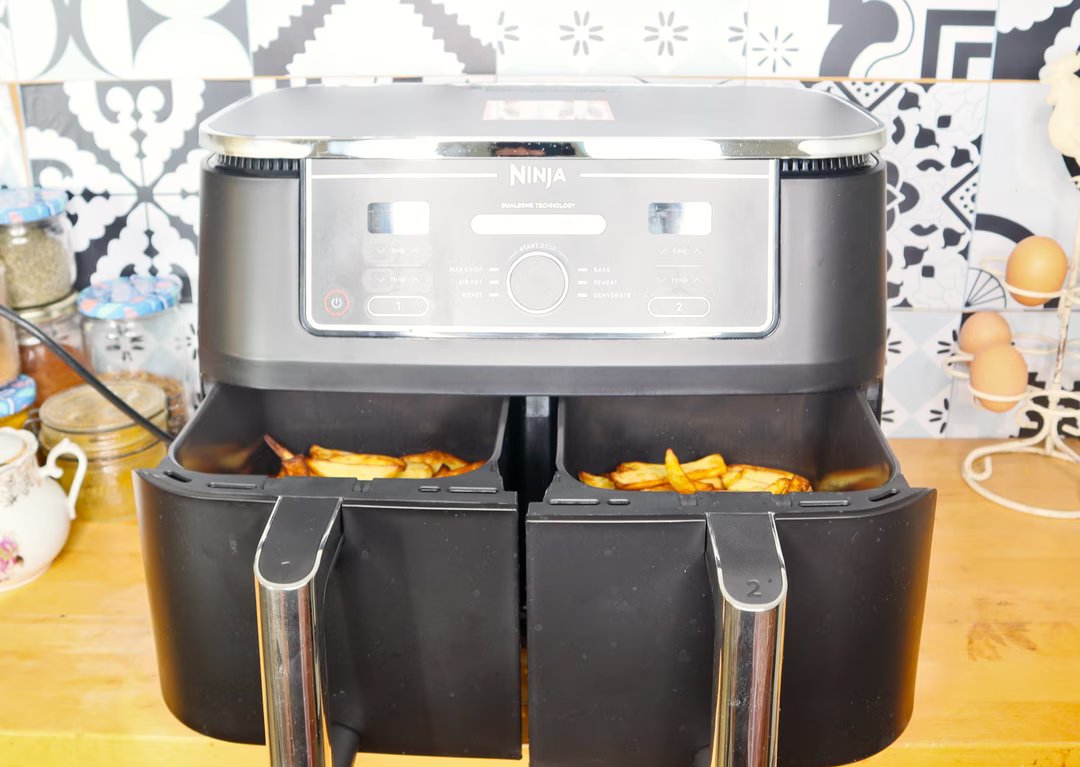 Test airfryer Ninja Foodi Max Dual Zone AF400EU frites cuites