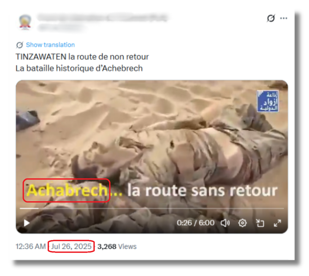 Ce document mis en ligne par l'un des mouvements armés du Nord du Mali, montre les soldats russes tués en 2024 dans le secteur de Tinzaouatène