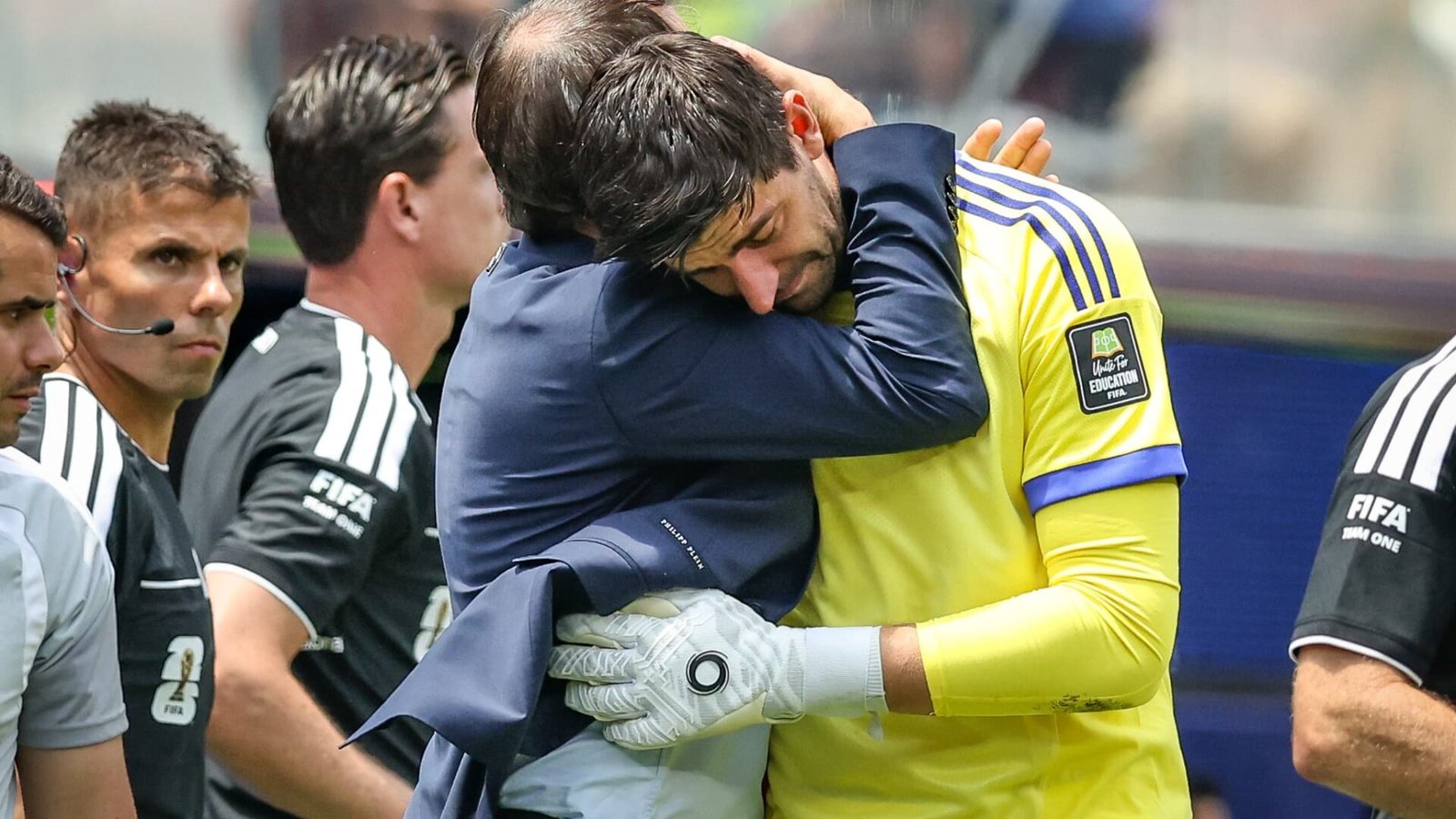 Espagne-Belgique: "J'aurais pu rester dans les buts", les mots forts de Courtois, qui respecte tout de même le choix de Garcia
