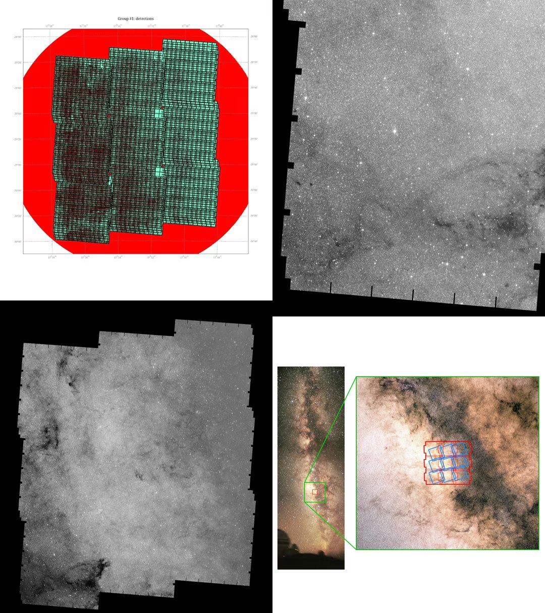 « Une mosaïque de mosaïques de mosaïques » : les coulisses de cette photo de la Voie lactée avec 60 millions d’étoiles ! 3 Euclid ESA Nasa CFHT 02a