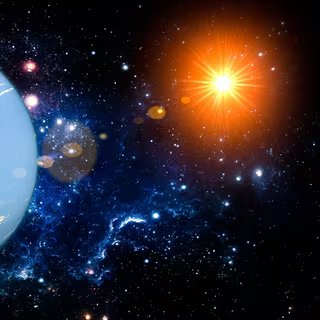 Une étude bouscule tout : Uranus et Neptune pourraient cacher un océan de magma ! 1 Un vue d'artiste de Neptune. © mode_list, Adobe Stock